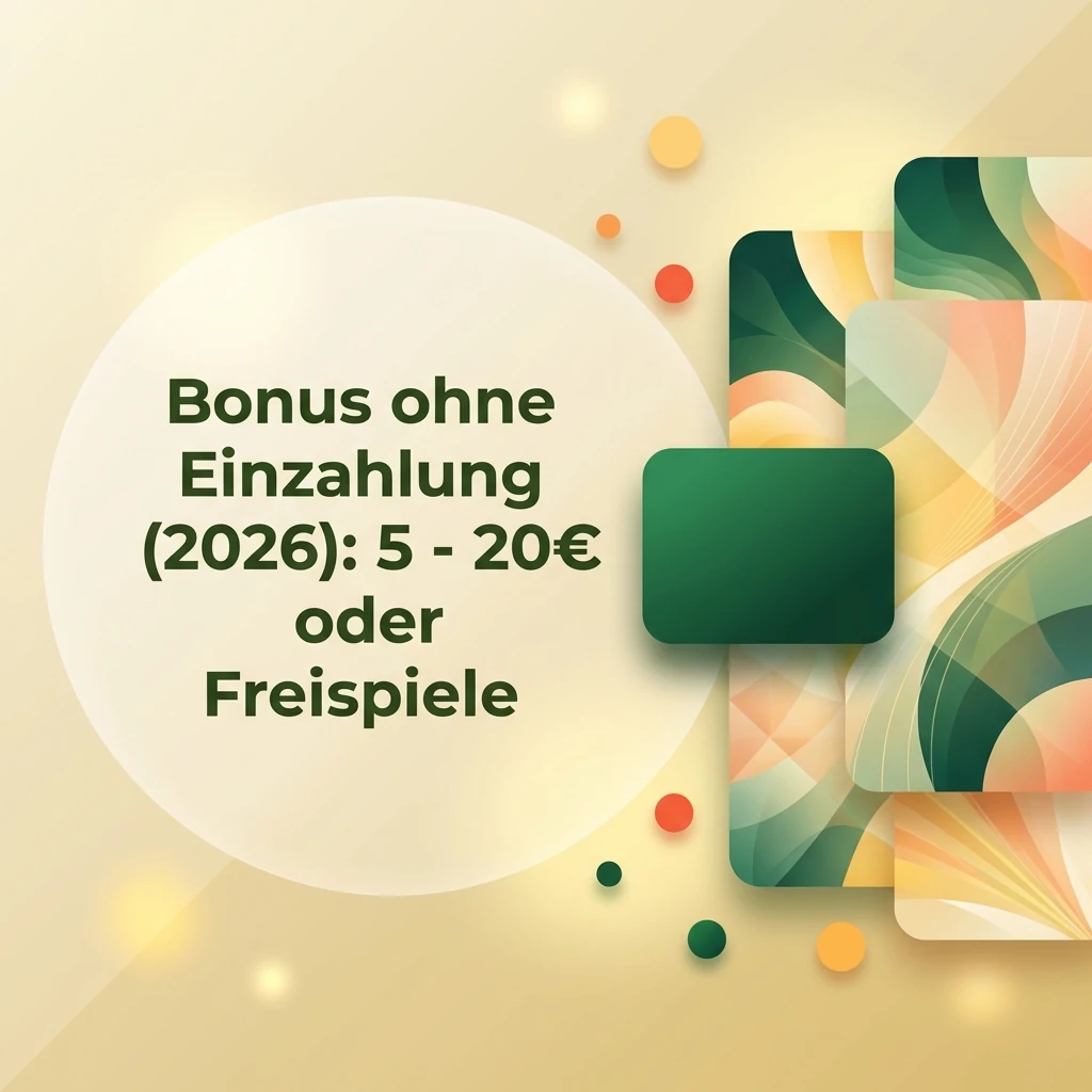 Bonus ohne Einzahlung (2026): 5 - 20€ oder Freispiele Bonus ohne Einzahlung (2026): 5 - 20€ oder Freispiele